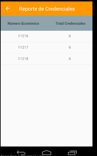 Android application BEA AVA screenshort