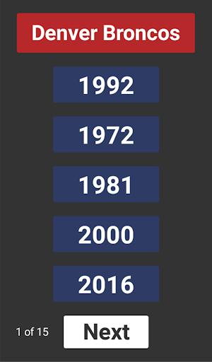 Football fame Screen 3