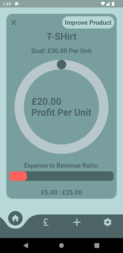 Android application MyBizBooks - Product Tracker screenshort