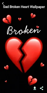 Sad Broken Heart Wallpaper