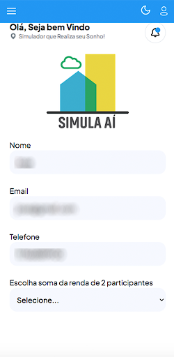 Simulador de Renda Imóveis Screen 3