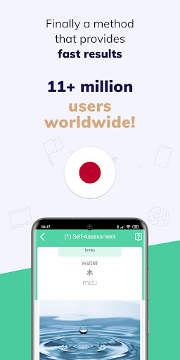 Android application Learn Japanese Fast: Course screenshort