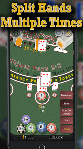 Advanced 21 Blackjack Android Game Screenshot 6