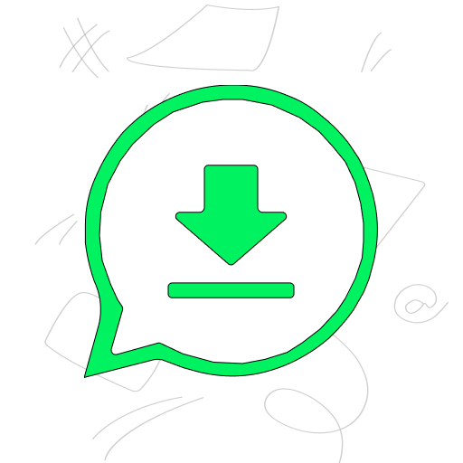 WA Status Saver Download logo