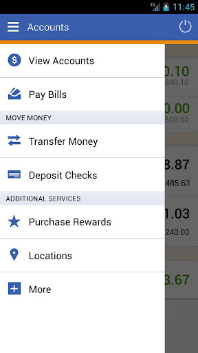 Workers CU Mobile Banking Screen 2