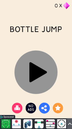 Bottle Jump Addicting Game - Screenshot 1