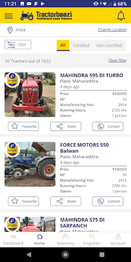 Tractorbaazi - Multibrand Used