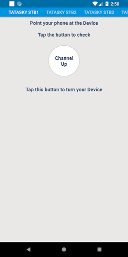 Tata Sky Remote Screen 3