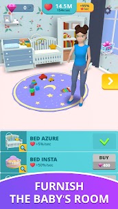 Baby & Mom – Pregnancy Idle 3D Simulator Mod Apk 1.7.1 3