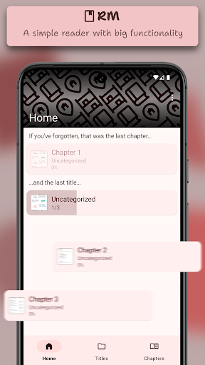 Android application RM screenshort