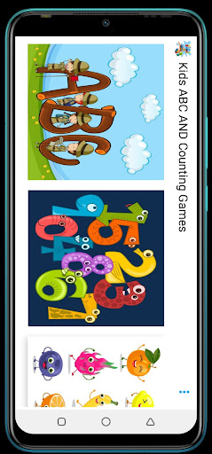 Android application Kids ABC and Counting learning screenshort