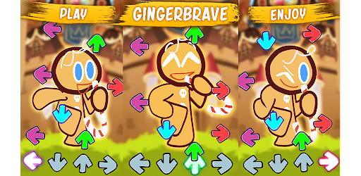 Cingerbrave Cookie Kingdom FNF Mod cover