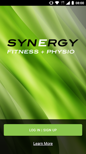 Android application SYNERGY FITNESS + PHYSIO screenshort