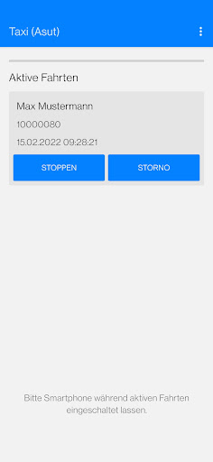 Android application Taxi Maria Enzersdorf screenshort