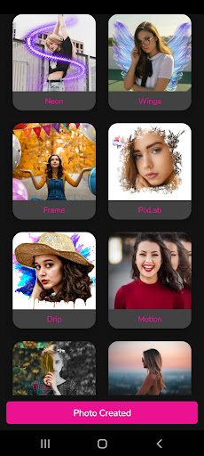 Android application HT Photo Effect screenshort