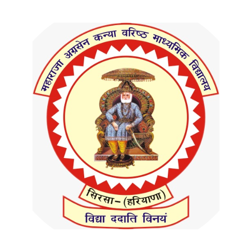 Maharaja Agrasain School Sirsa logo