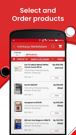 IndoKargo Screen 2