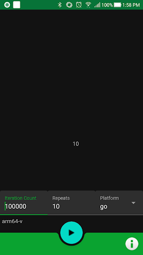Benchtool Screen 2