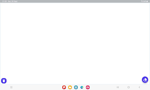 Android application WriteAndWipe screenshort