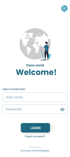 Android application Supervisor Cleanworld screenshort