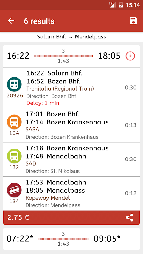 Timetable South Tyrolのおすすめ画像4
