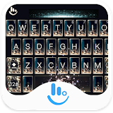 Sparkling Gold Keyboard Theme icon