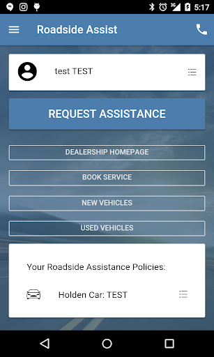 Android application Keema Cars screenshort