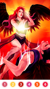 Imágen 12 Angel & Devil Paint by Number android