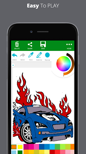 ColorTry  Car Coloring Books