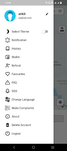 Driver App Bodaboda Screen 3