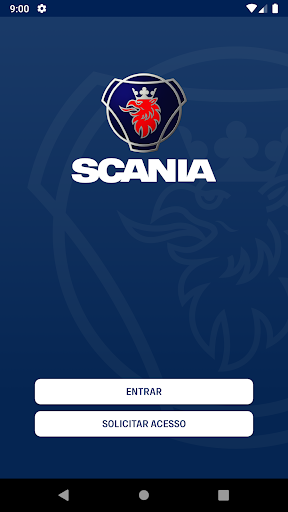 Android application Scania Serviços Financeiros screenshort