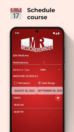 Screenshot of Daily Medicine Reminder