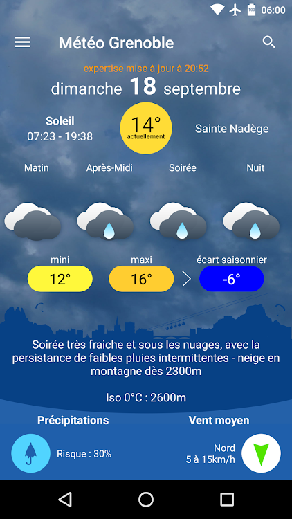 Météo Grenoble - 3.7.1 - (Android)