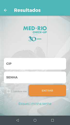 Med Rio Check-Up Screen 2