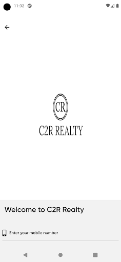 Android application C2R Realty screenshort