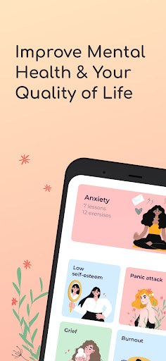 Sensera: CBT & Self-Help Screenshot 1 - AppWisp.com