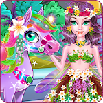 Cover Image of Скачать Fairy Horse Braided Hairstyles  APK