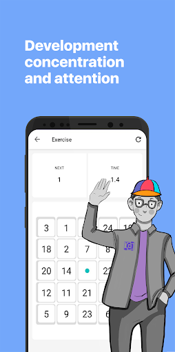 Android application Librain — Schulte Table screenshort