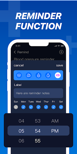 Blood Pressure Log: BP Tracker Screenshot 3 - AppWisp.com
