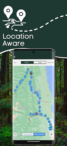 Olympic National Park GPS Tour Screen 2
