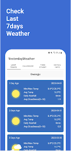 Screenshot 11 Yesterday Weather In Korea android
