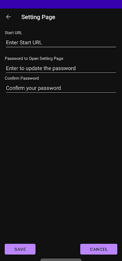 Web Launcher Screen 2