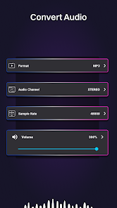 Captura de Pantalla 4 MP3 Audio Cortador Convertidor android