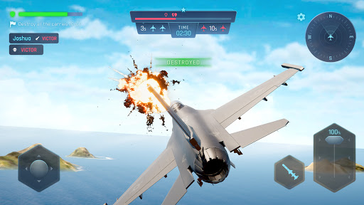 Sky Warriors: Airplane Combat apkpoly screenshots 9