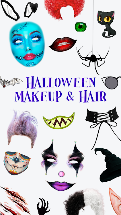 Halloween Makeup and Hair - New - (Android)