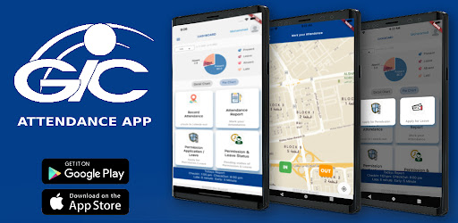 Android application GIC Attendance App screenshort