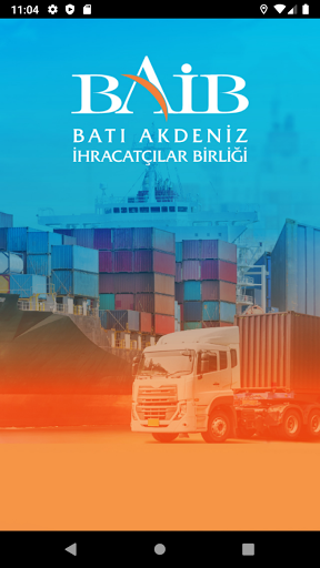 Android application BAİB screenshort