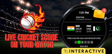 Live Cricket Score Wear OS Appのおすすめ画像1