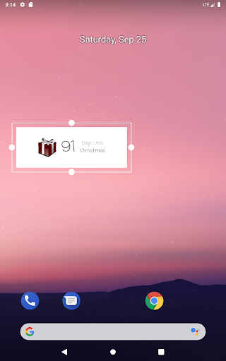 Christmas Countdown Widget Screen 3