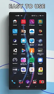 Realme c55 launcher, theme